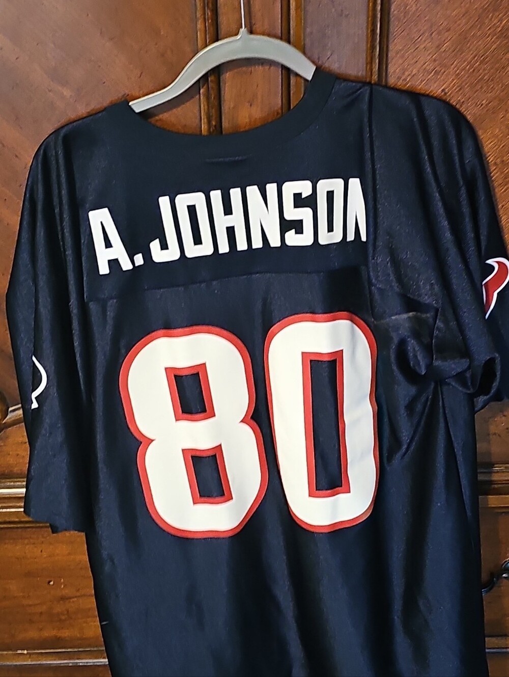 ADULT L ANDRE JOHNSON HOUSTON TEXANS JERSEY